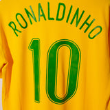 Brazil 2006 Ronaldinho Home Kit (L)