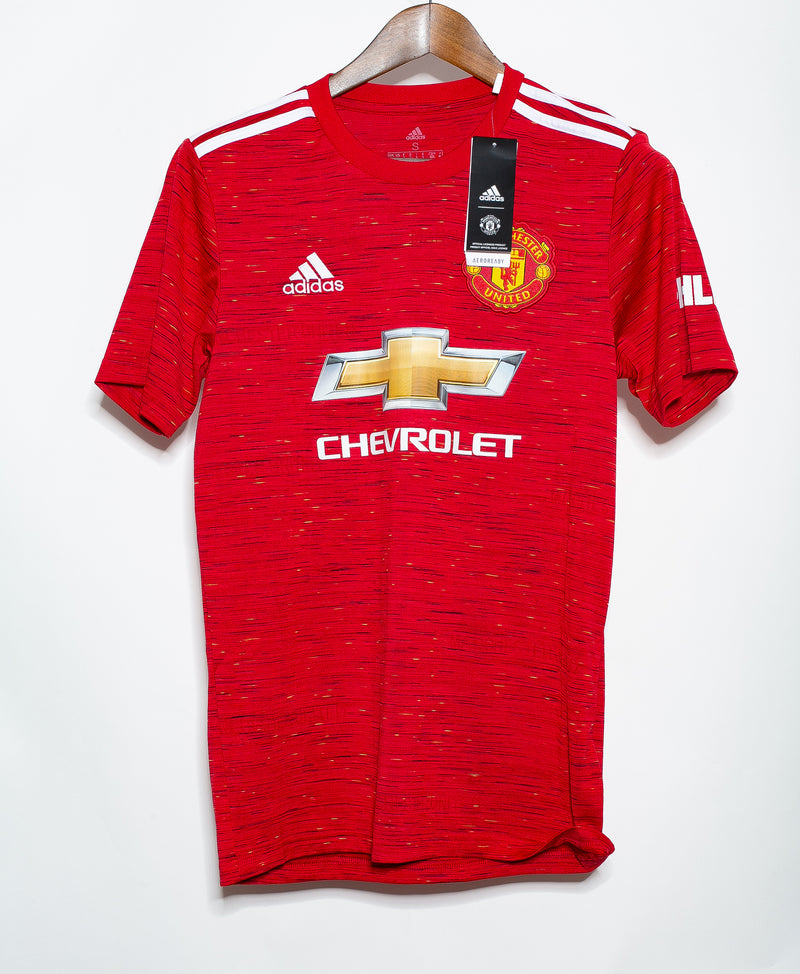 Manchester United 2020-21 Fernandes Home Kit BNWT (S)
