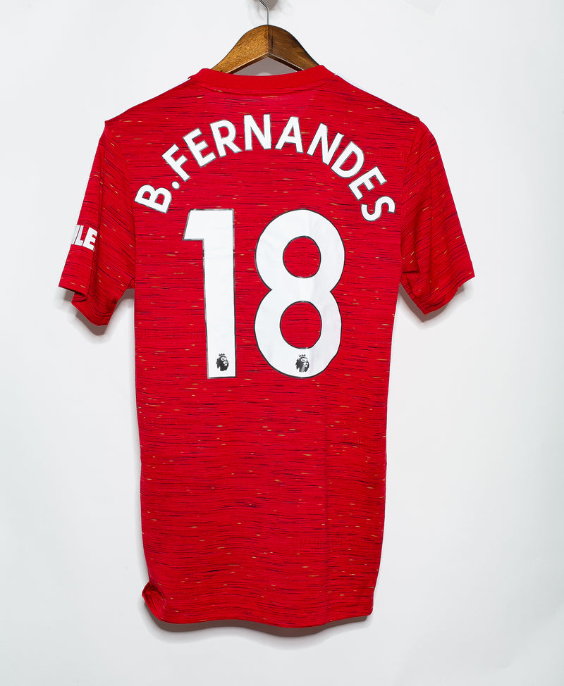 Manchester United 2020-21 Fernandes Home Kit BNWT (S)