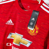 Manchester United 2020-21 Fernandes Home Kit BNWT (S)