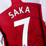 Arsenal 2020-21 Saka Home Kit (L)