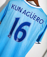Manchester City 2014-15 Aguero Home Kit (L)