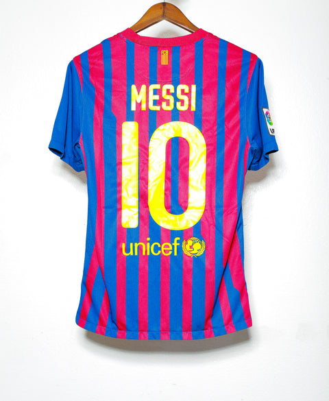 2011 -2012 FC Barcelona Home #10 Messi ( S )