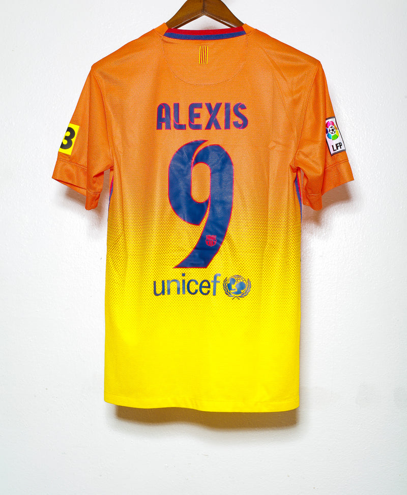 2012 - 2013 FC Barcelona Away #9 Alexis ( S )