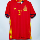 Spain 2016 David Silva Home Kit (XL)