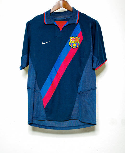 2002 FC Barcelona Away #10 Ronaldinho ( M )