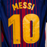 Barcelona 2017-18 Messi Home Kit (S)