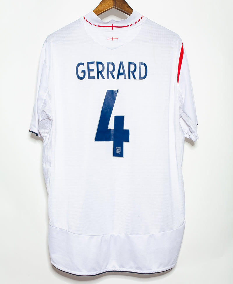 England 2006 Gerrard Home Kit (2XL)