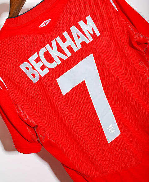 England Euro 2004 Beckham Away Kit (L)