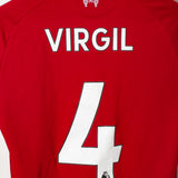Liverpool 2018-19 Van Dijk Home Kit (S)