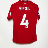 Liverpool 2018-19 Van Dijk Home Kit (S)