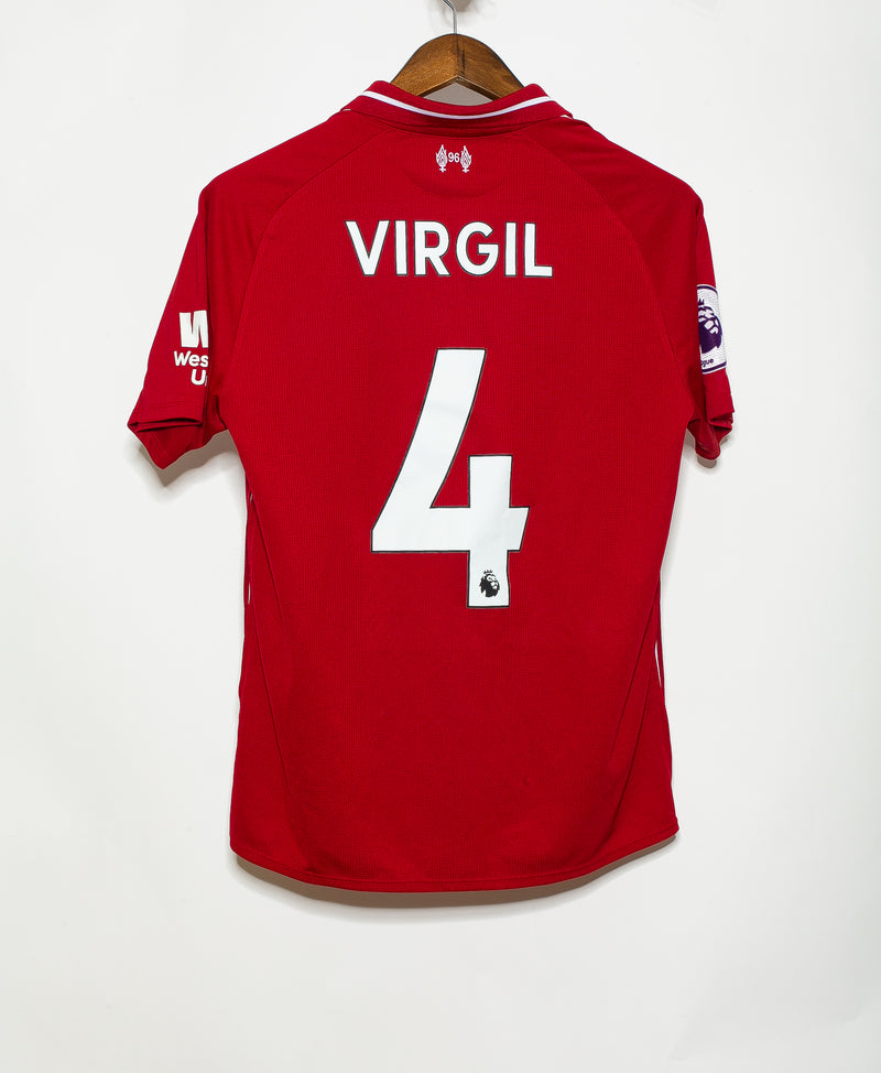 Liverpool 2018-19 Van Dijk Home Kit (S)