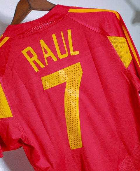 2004 Spain Home #7 Raul ( S )