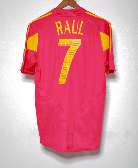 2004 Spain Home #7 Raul ( S )