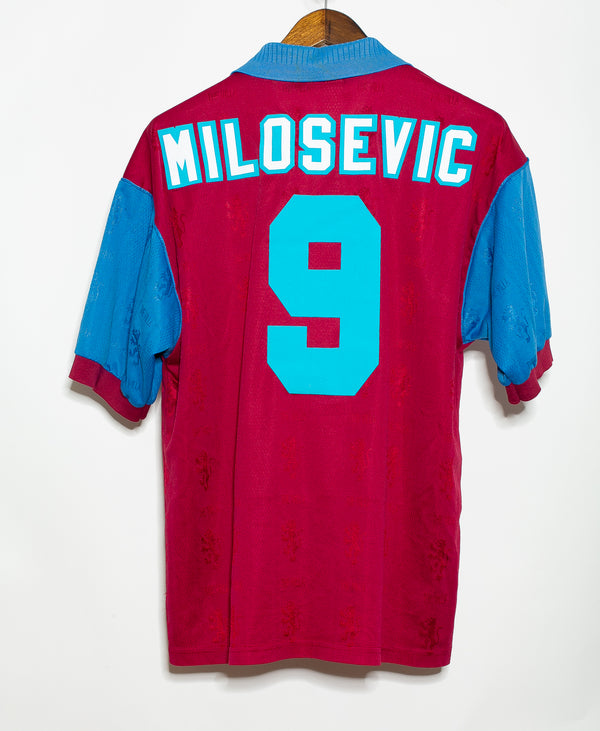 Aston Villa 1996-97 Milosevic Home Kit (L)