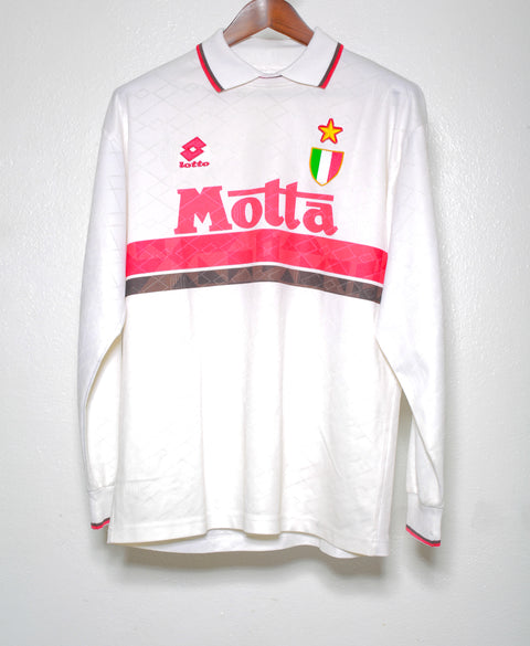 1993 AC Milan Away Player issue LS #3 Maldini ( L )