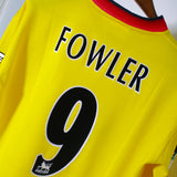1997 Liverpool Away LS #9 Fowler ( M )