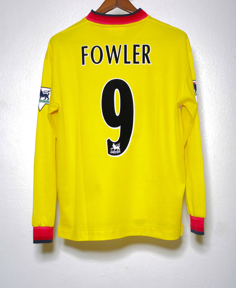 1997 Liverpool Away LS #9 Fowler ( M )