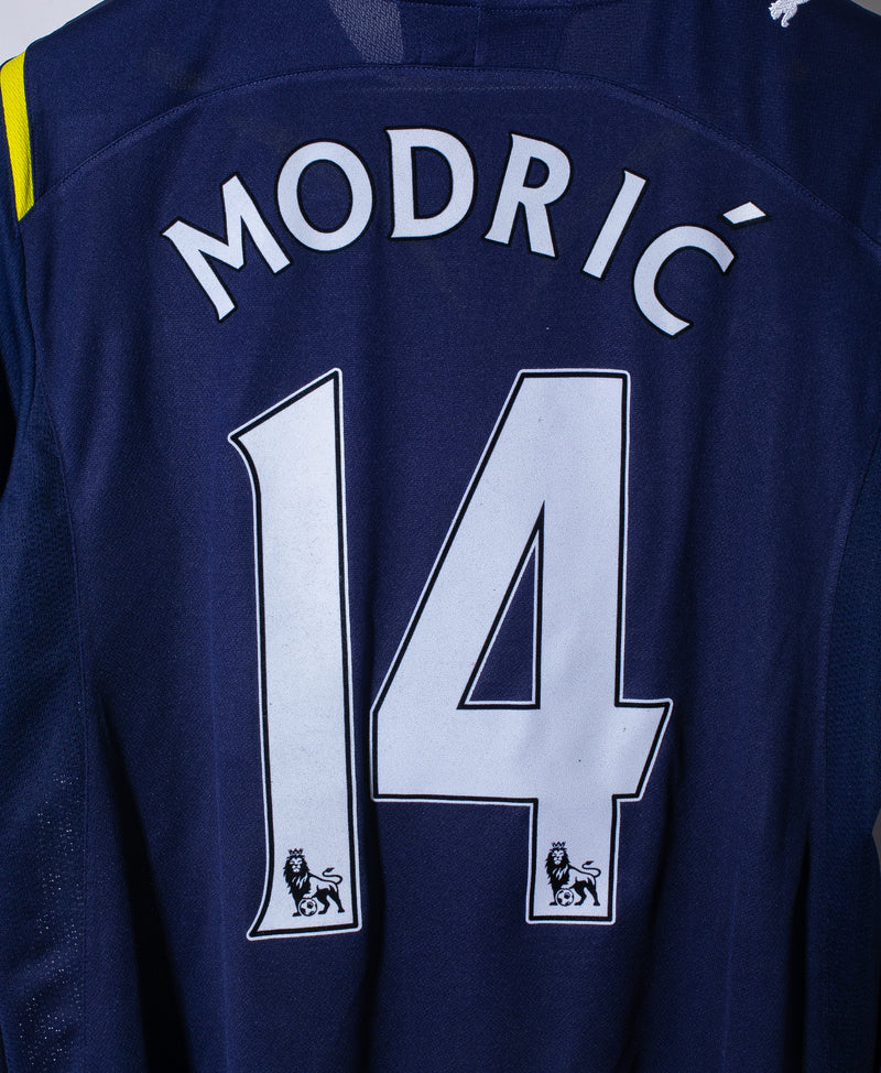Tottenham 2009-10 Modric Long Sleeve Away Kit (L) – Saturdays Football