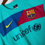 Barcelona 2010-11 Messi Away Kit Basic Version (S)