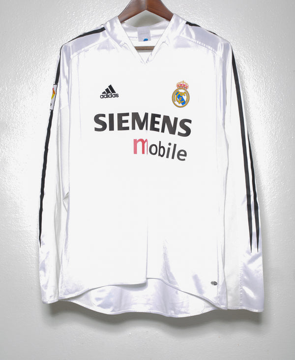 2004 Real Madrid Home LS #23 Beckham ( XL )