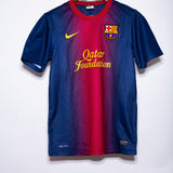 Barcelona 2012-13 Iniesta Home Kit Basic Version (S)