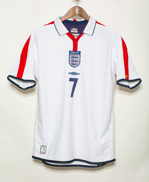 England 2003 Beckham Home Kit (M)