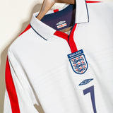 England 2003 Beckham Home Kit (M)