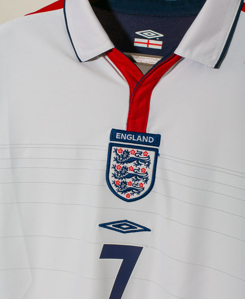 England 2003 Beckham Home Kit (M)