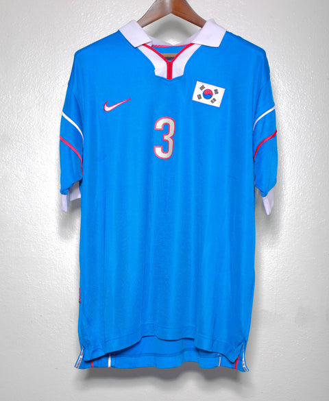 1998 South Korea Away Player issue #3 LS Lee ( XXL )