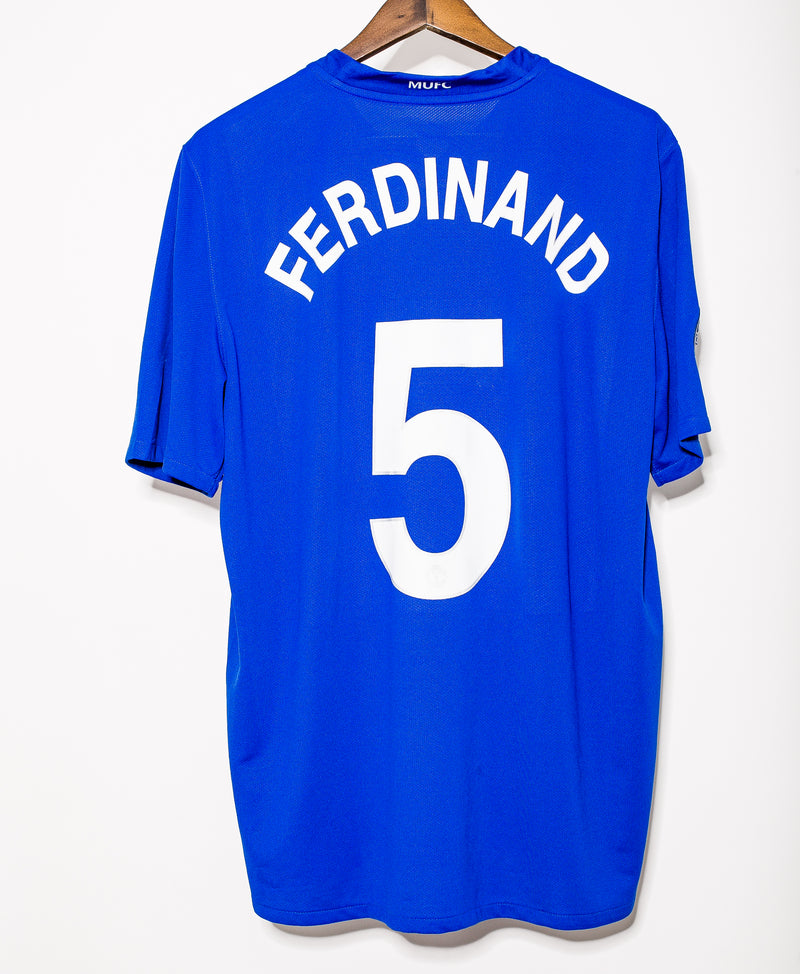 Manchester United 2008-09 Ferdinand 3rd Kit (XL)