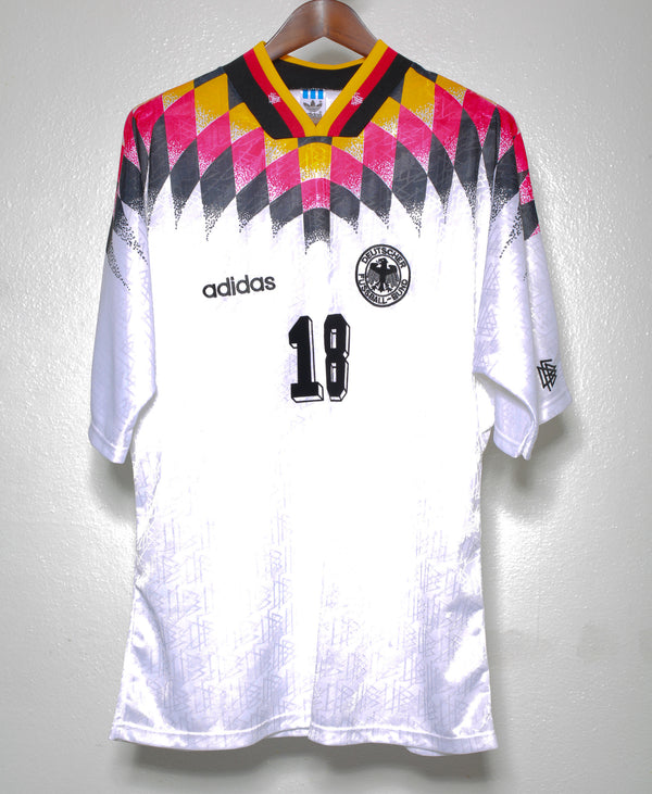 1994 Germany Home #18 Klinsmann ( XL )