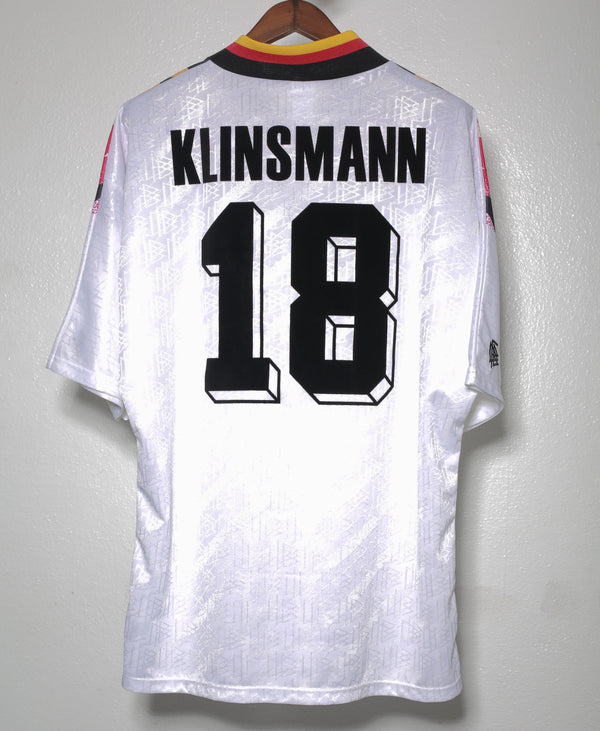 1994 Germany Home #18 Klinsmann ( XL )