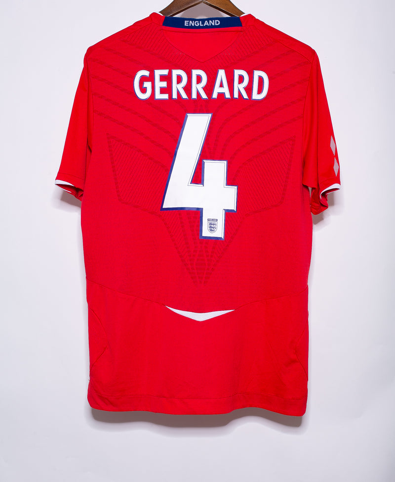 England 2008 Gerrard Away Kit (L)
