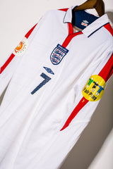 England Euro 2004 Beckham LS Home Kit