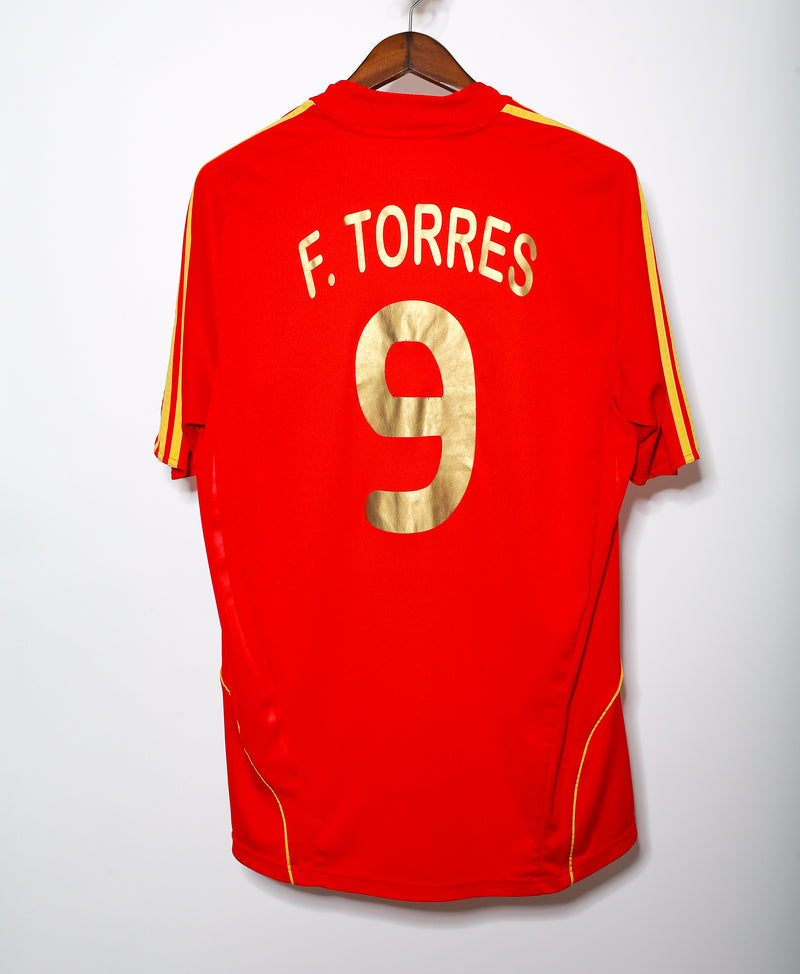 Spain Euro 2008 Torres Home Kit (L)