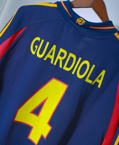 2000 Spain Away #4 Guardiola ( L )