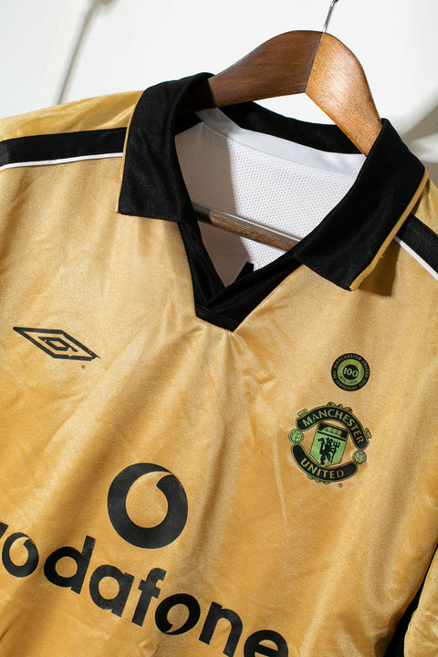 2001 Manchester United Away #16 Keane ( L )