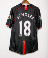Manchester United 2007-08 Scholes Away Kit (XL)
