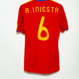 Spain 2010 Iniesta Home Kit (M)