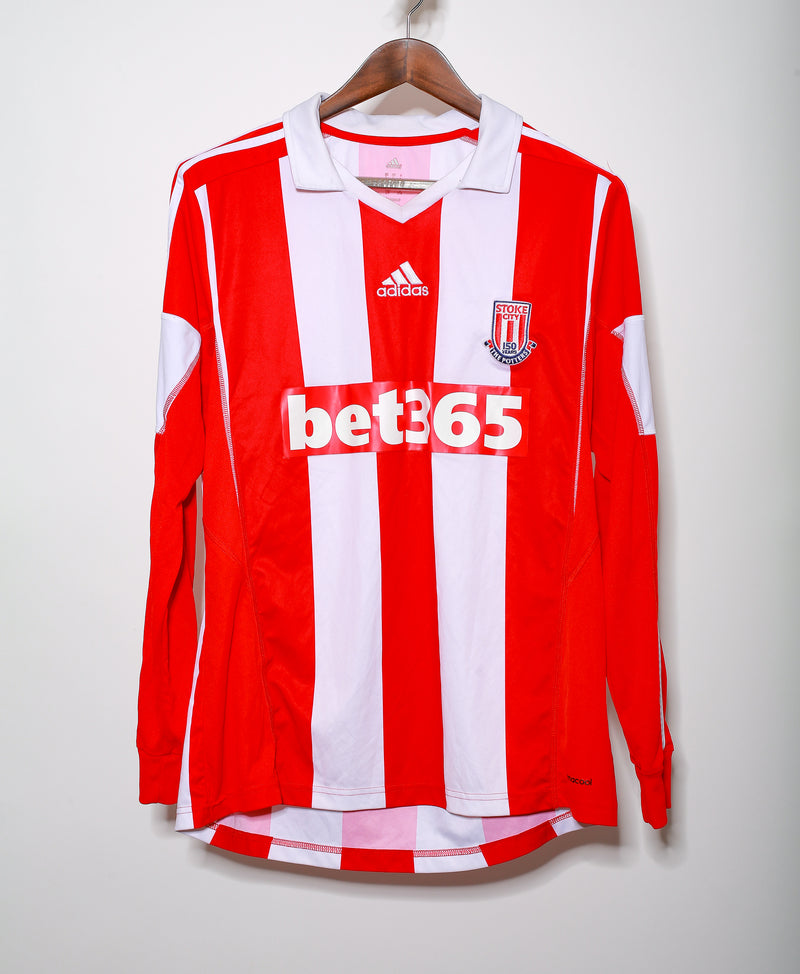 Stoke City 2013-14 Long Sleeve Home Kit (L)