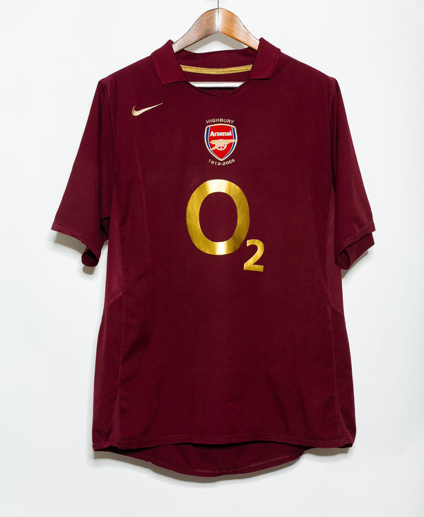 Arsenal 2005-06 Henry Home Kit ( L )