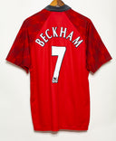 1996 Manchester United Home #7 Beckham ( XL )