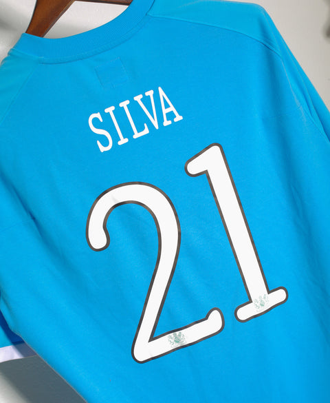 2010 -2011 Manchester City #21 Silva ( XXL )