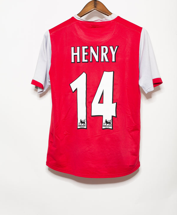 Arsenal Thierry Henry #14 Retro Jersey Home 2006/07