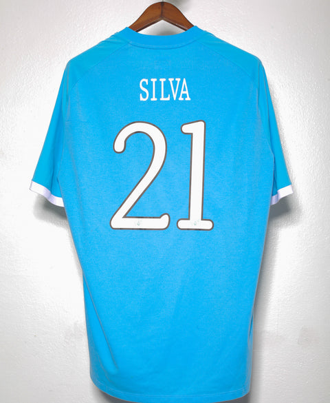 2010 -2011 Manchester City #21 Silva ( XXL )