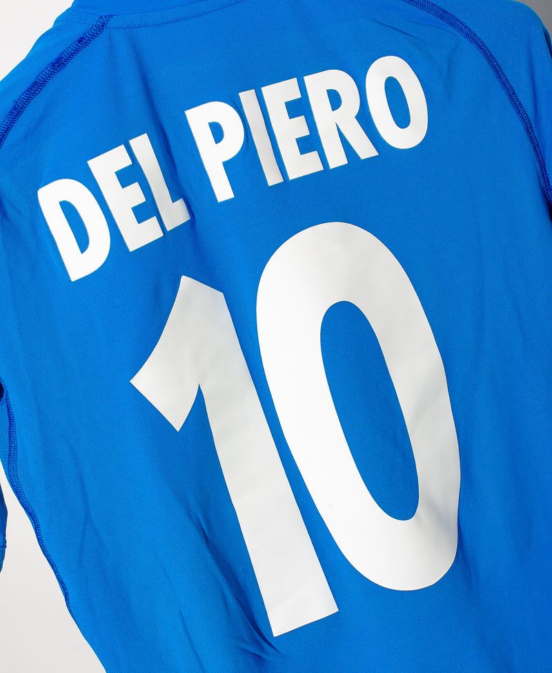 Italy 2002 Del Piero Home Kit (M)