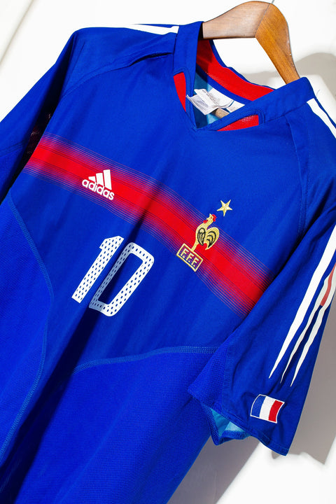 2004 France Home #10 Zidane (M)