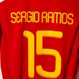 Spain 2010 Sergio Ramos Home Kit (M)