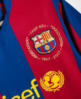 Barcelona 2007-08 Messi Home Kit (M)